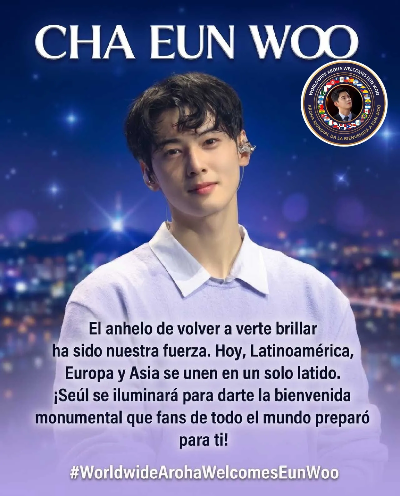 A moment captured by a fan of Cha Eunwoo