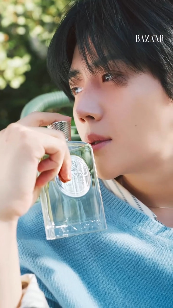 Behind-the-scenes cut of Kim Seonho