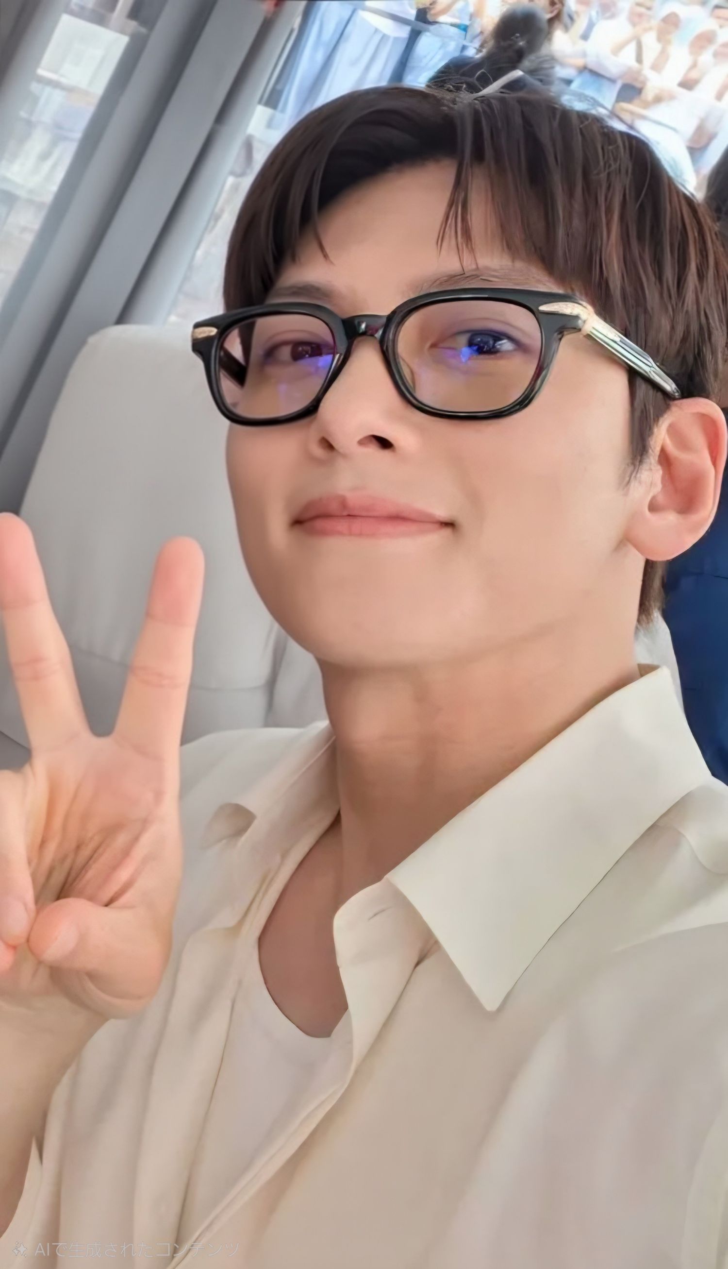 Behind-the-scenes cut of Ji Changwook