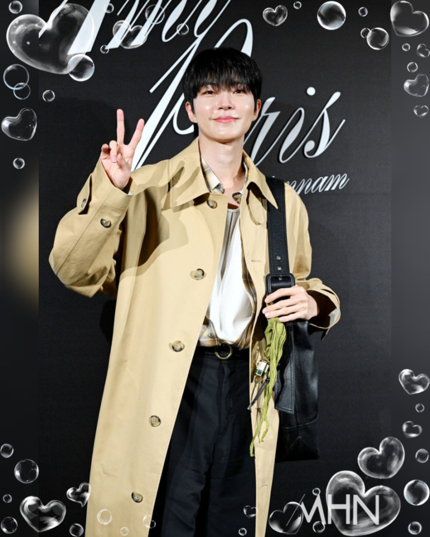 粉絲拍下的黃寅燁瞬間