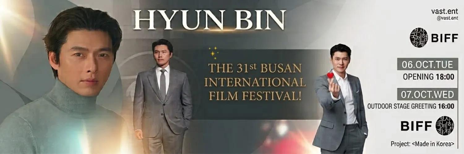 Cuplikan di balik layar dari Hyun Bin