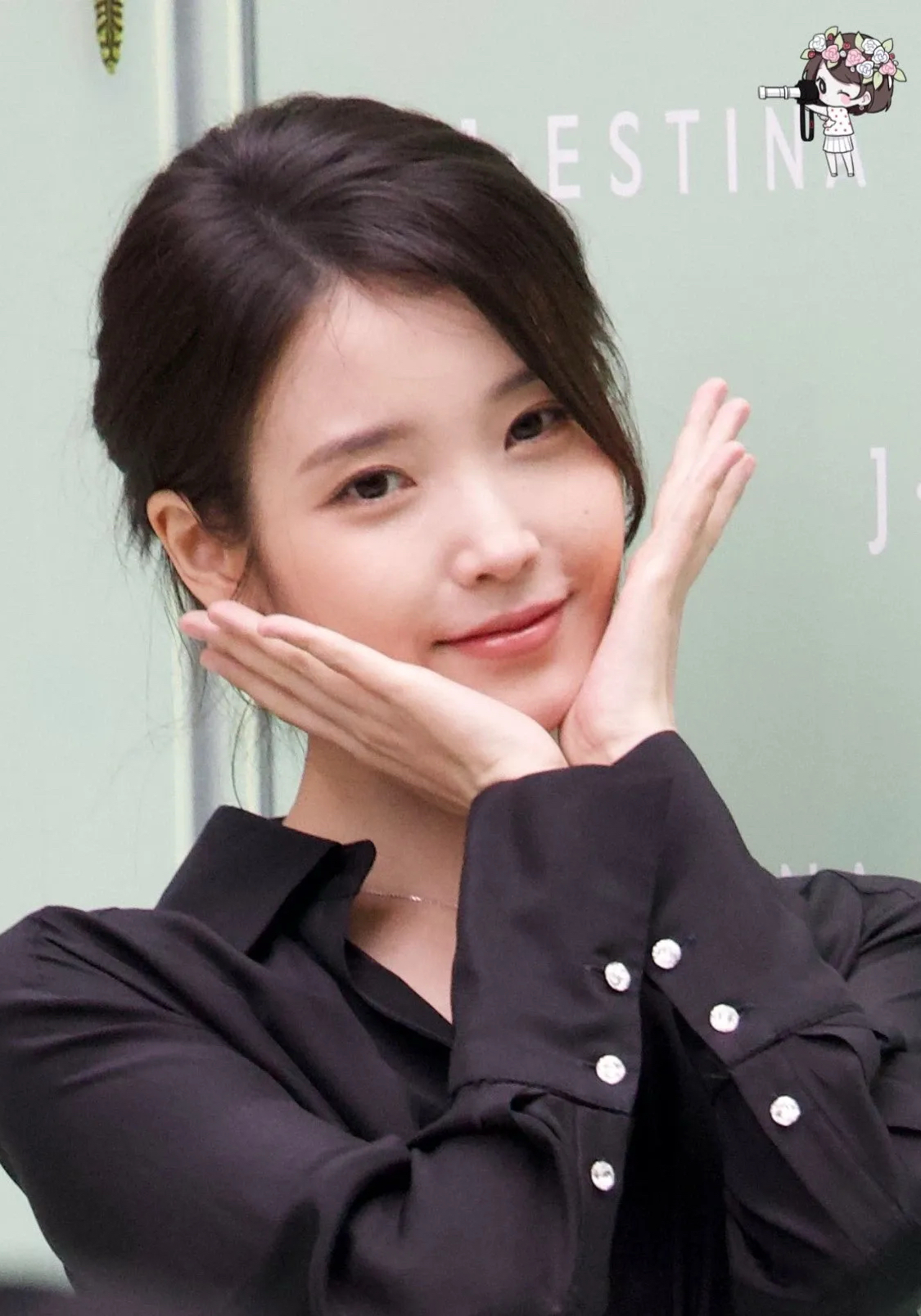 Behind-the-scenes cut of IU