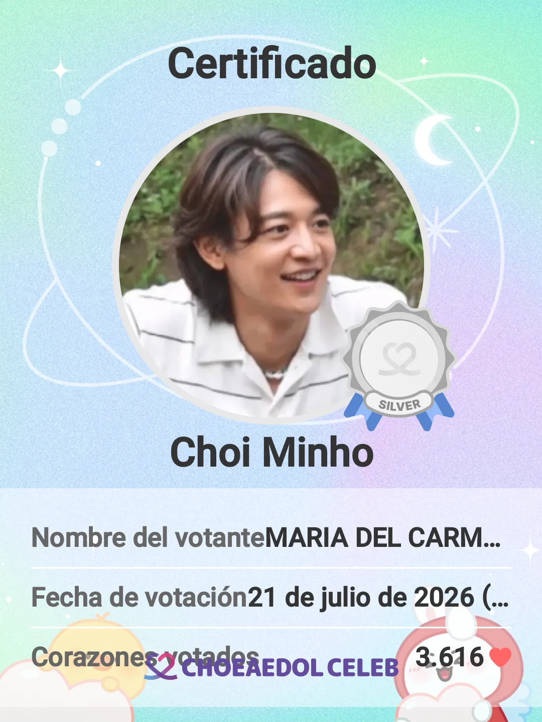 A moment captured by a fan of Choi Minho
