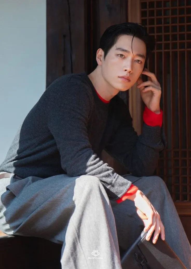 Behind-the-scenes cut of Seo Kangjoon