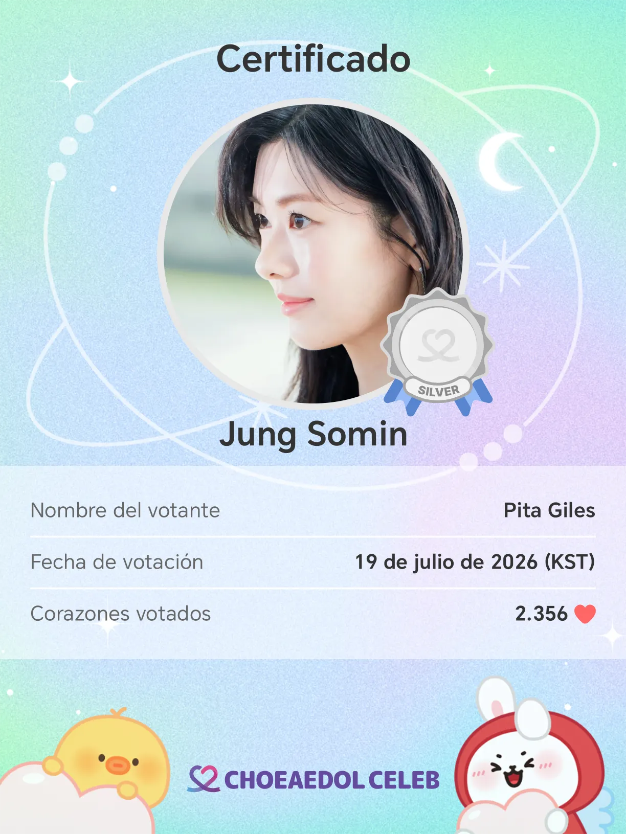 A moment captured by a fan of Jung Somin