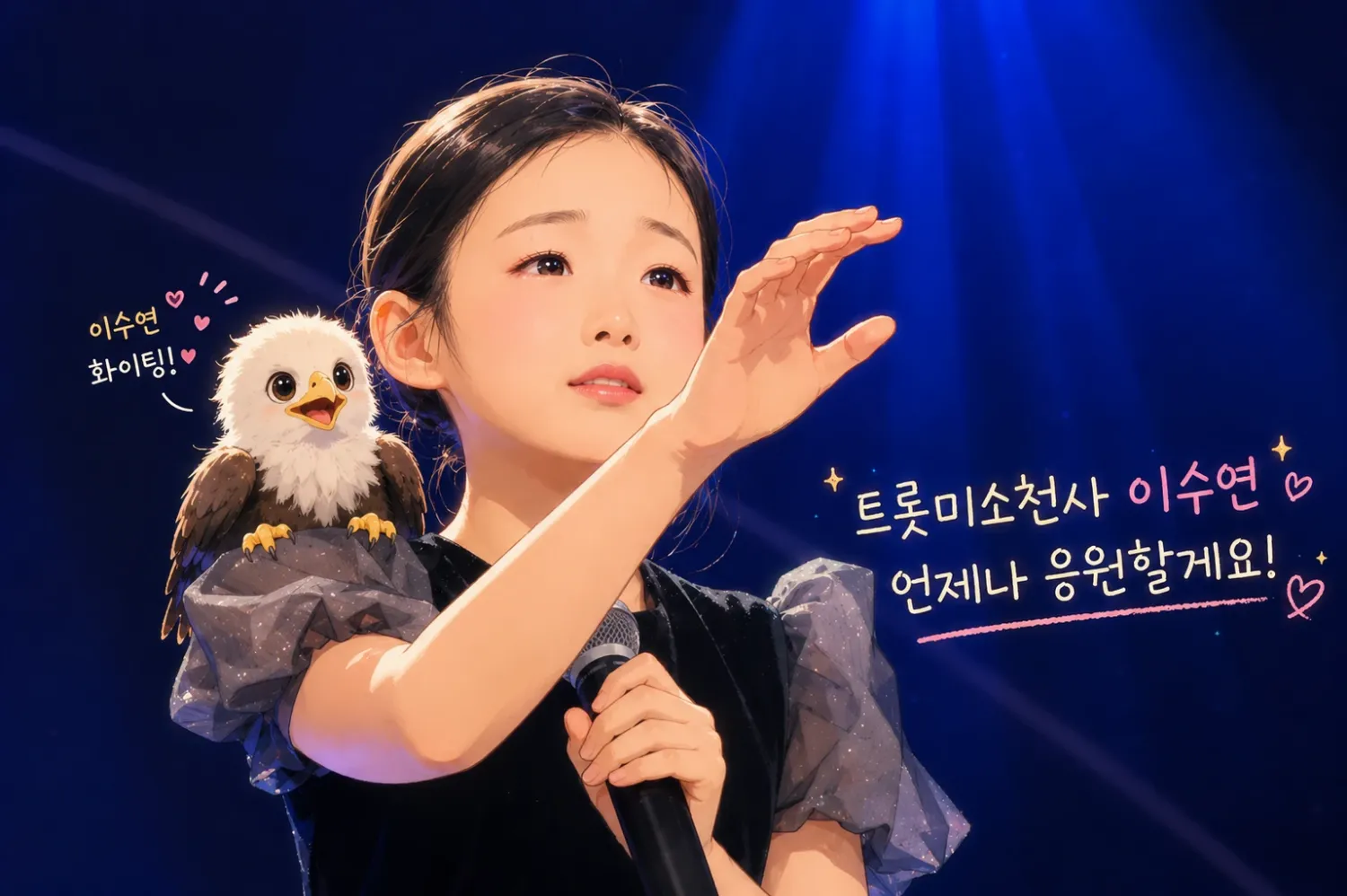 Behind-the-scenes cut of Lee Sooyeon