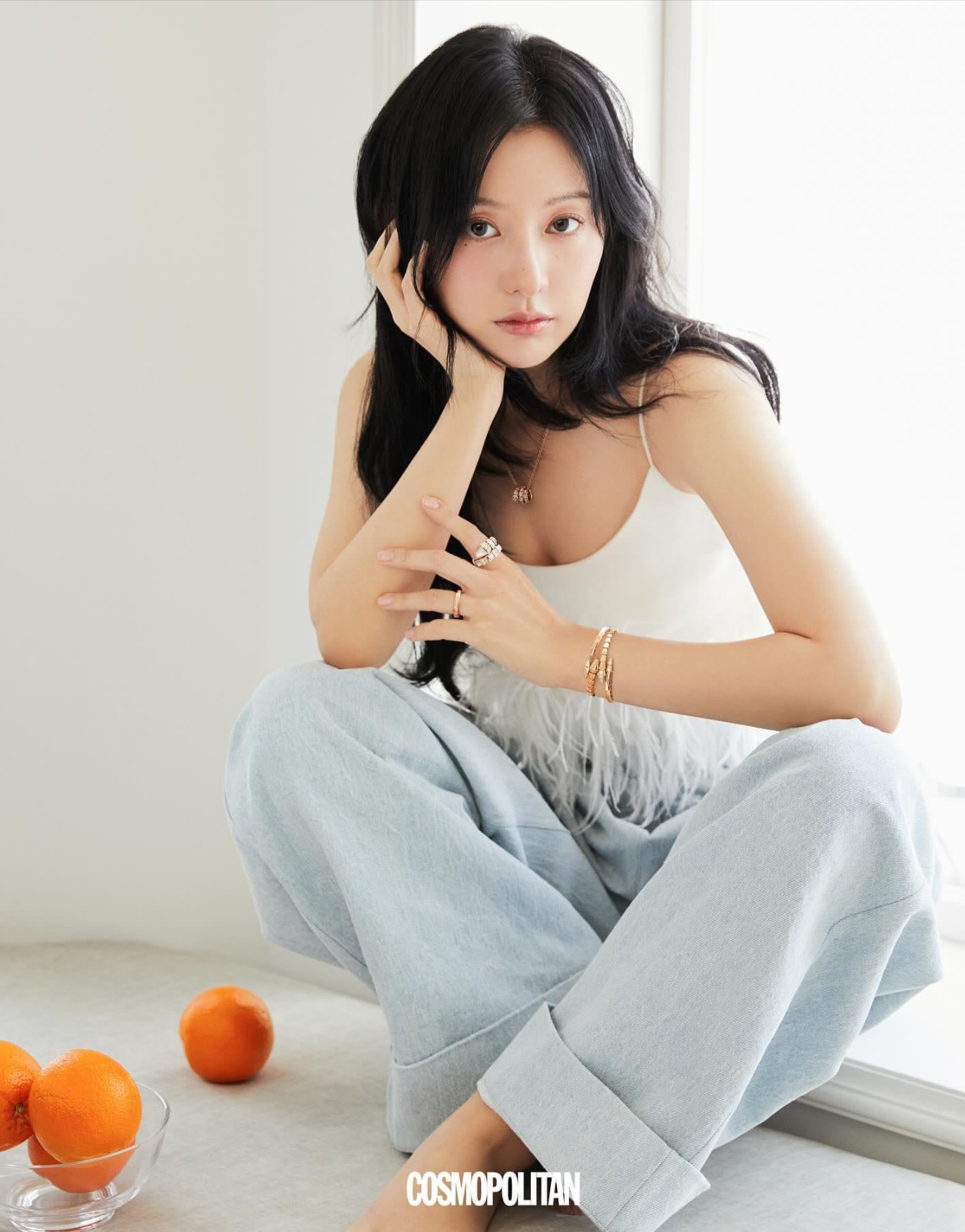 金智媛的幕後花絮