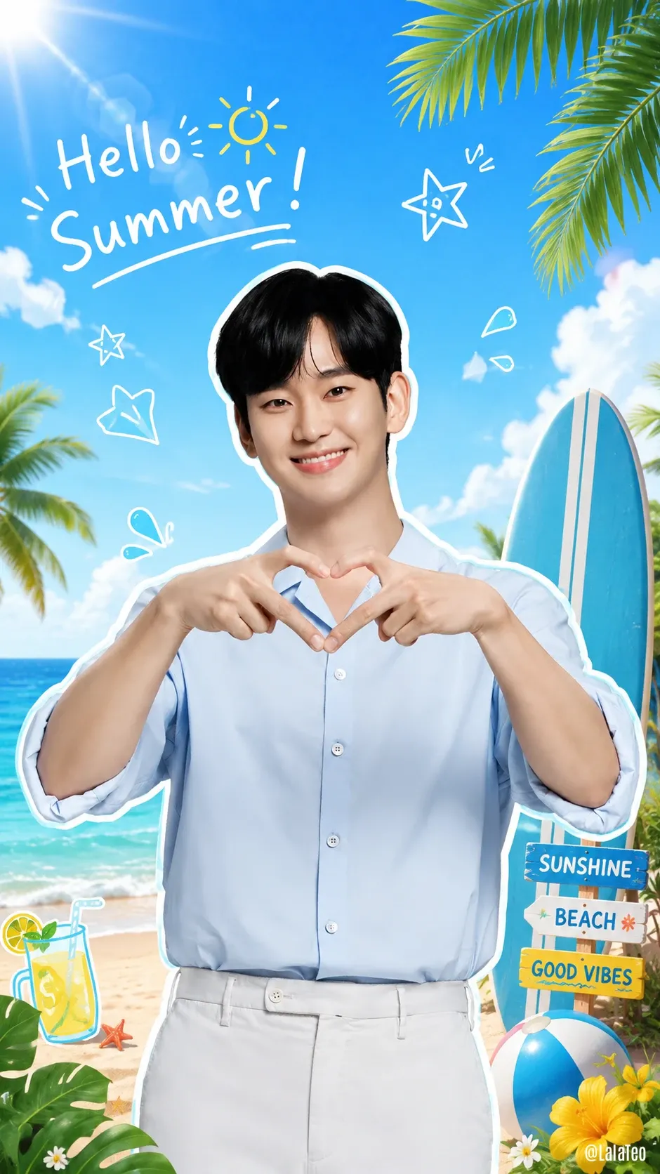 Recent activity shot of Kim Soohyun