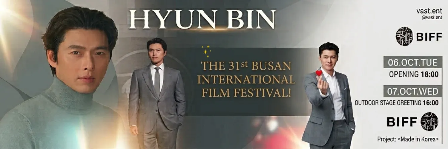 Cuplikan di balik layar dari Hyun Bin