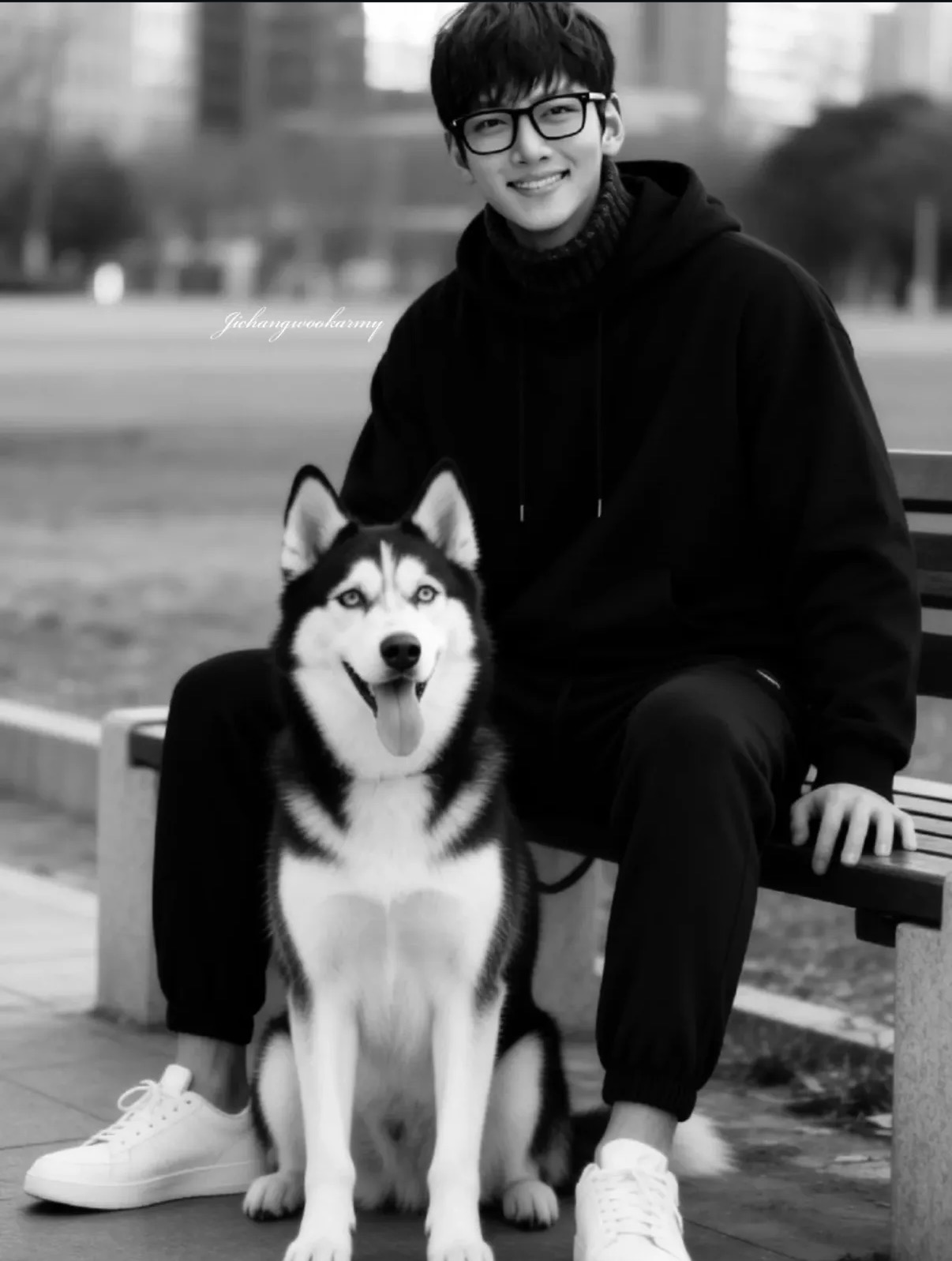 チ・チャンウクのビハインドカット