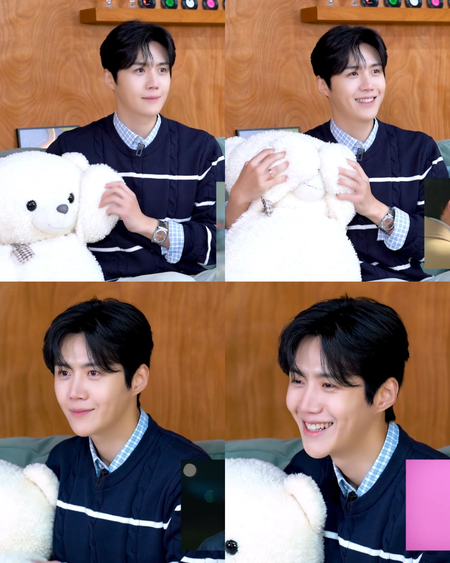 Behind-the-scenes cut of Kim Seonho