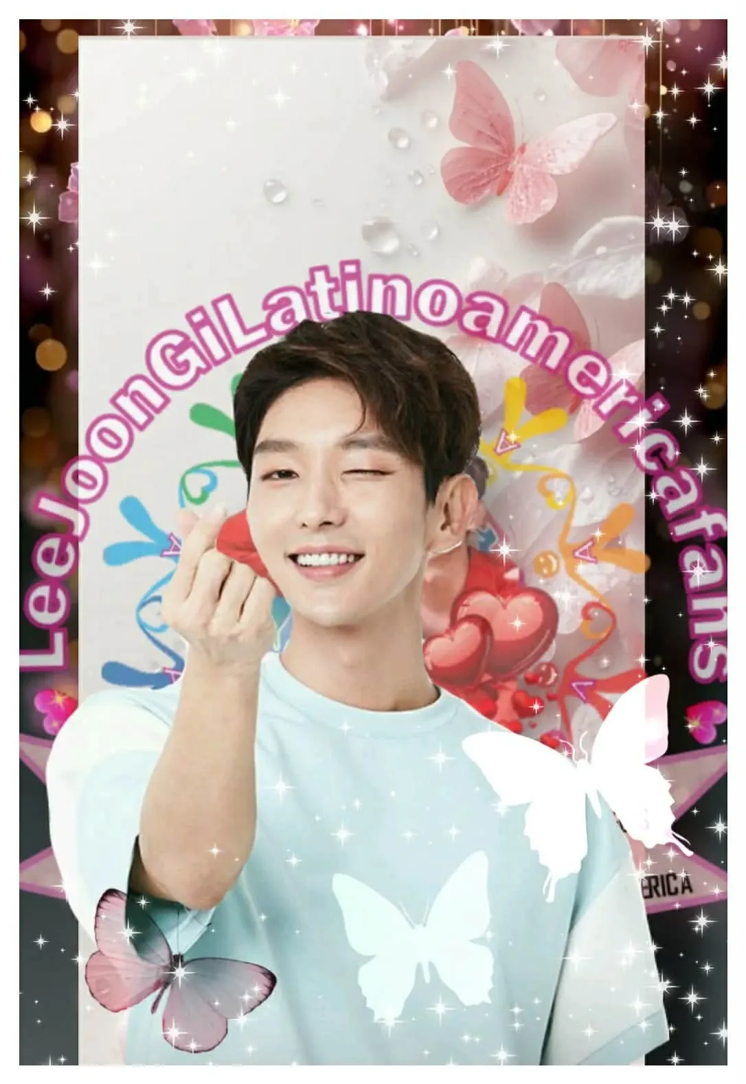 A moment captured by a fan of Lee Joongi
