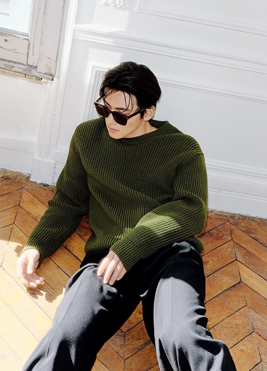 チ・チャンウクのビハインドカット