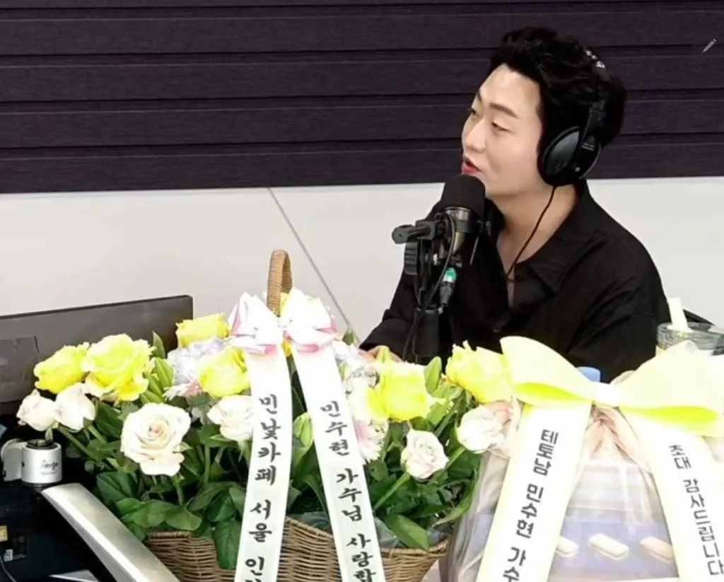 Recent activity shot of Min Soohyun