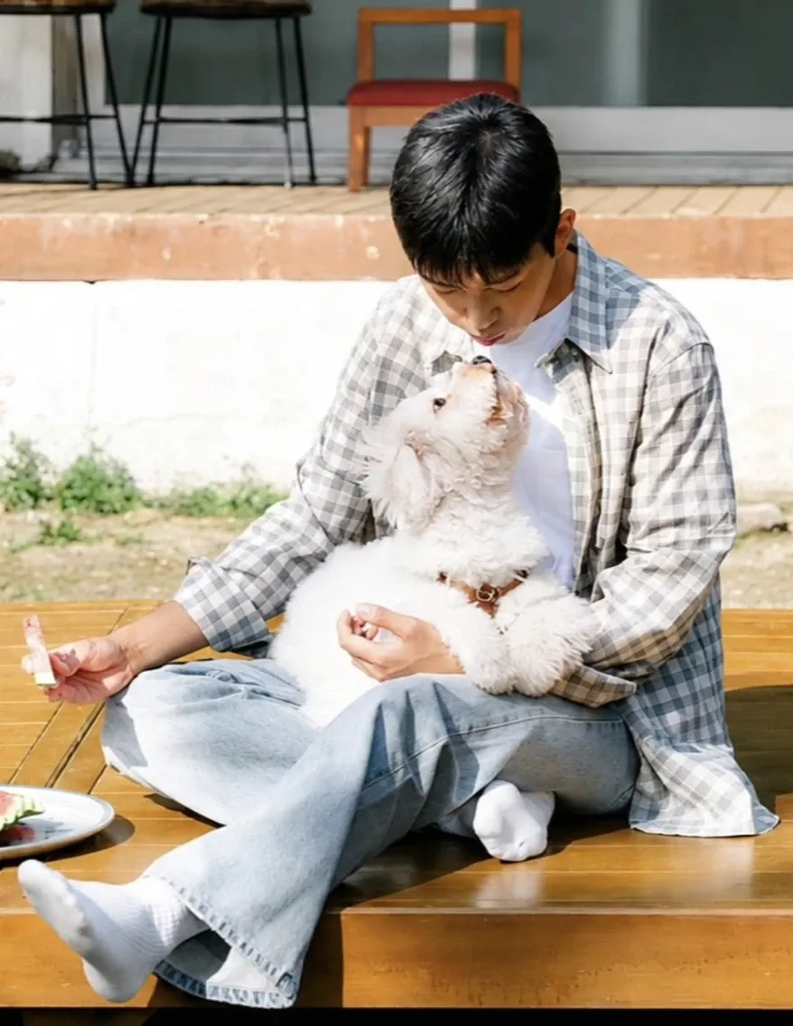 Momen yang diabadikan oleh penggemar Lim Youngwoong