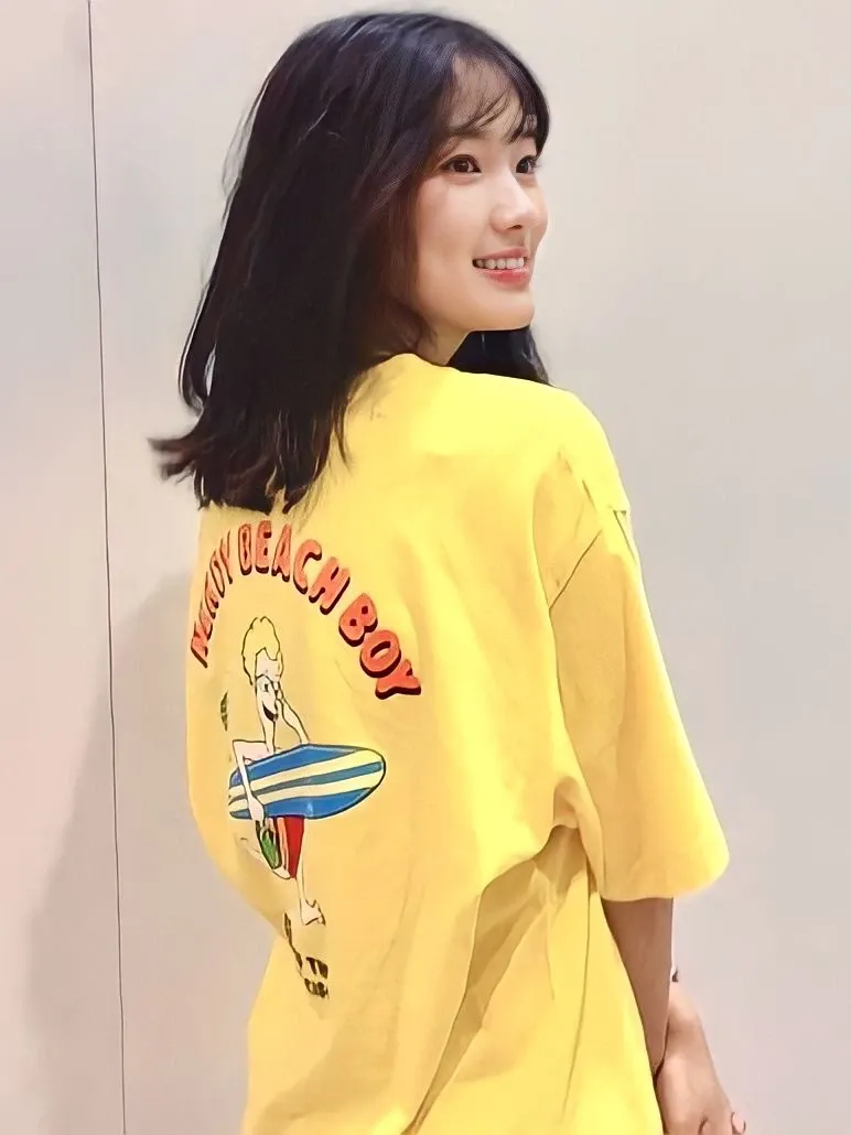Behind-the-scenes cut of Kim Hyeyoon