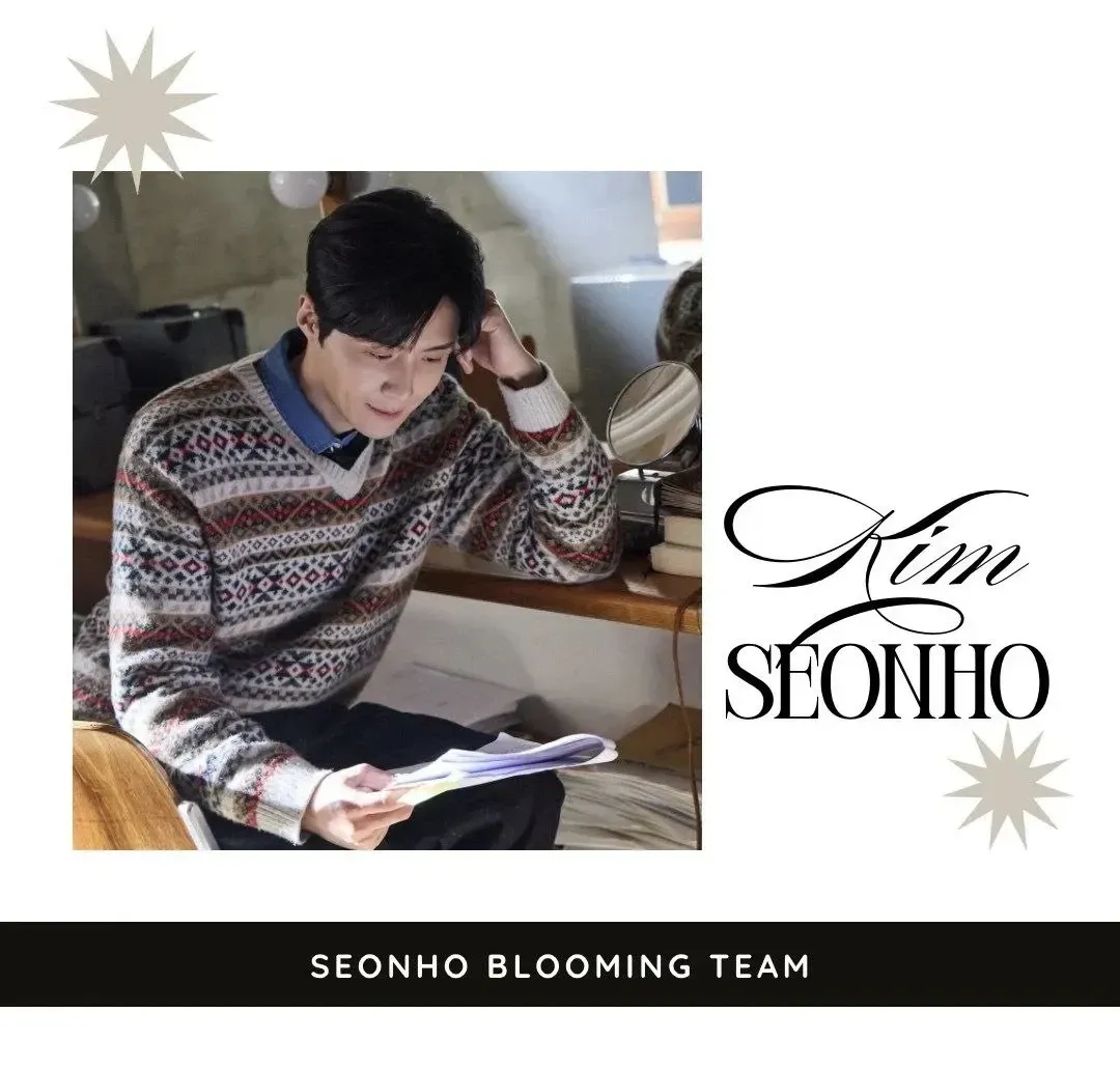 Behind-the-scenes cut of Kim Seonho