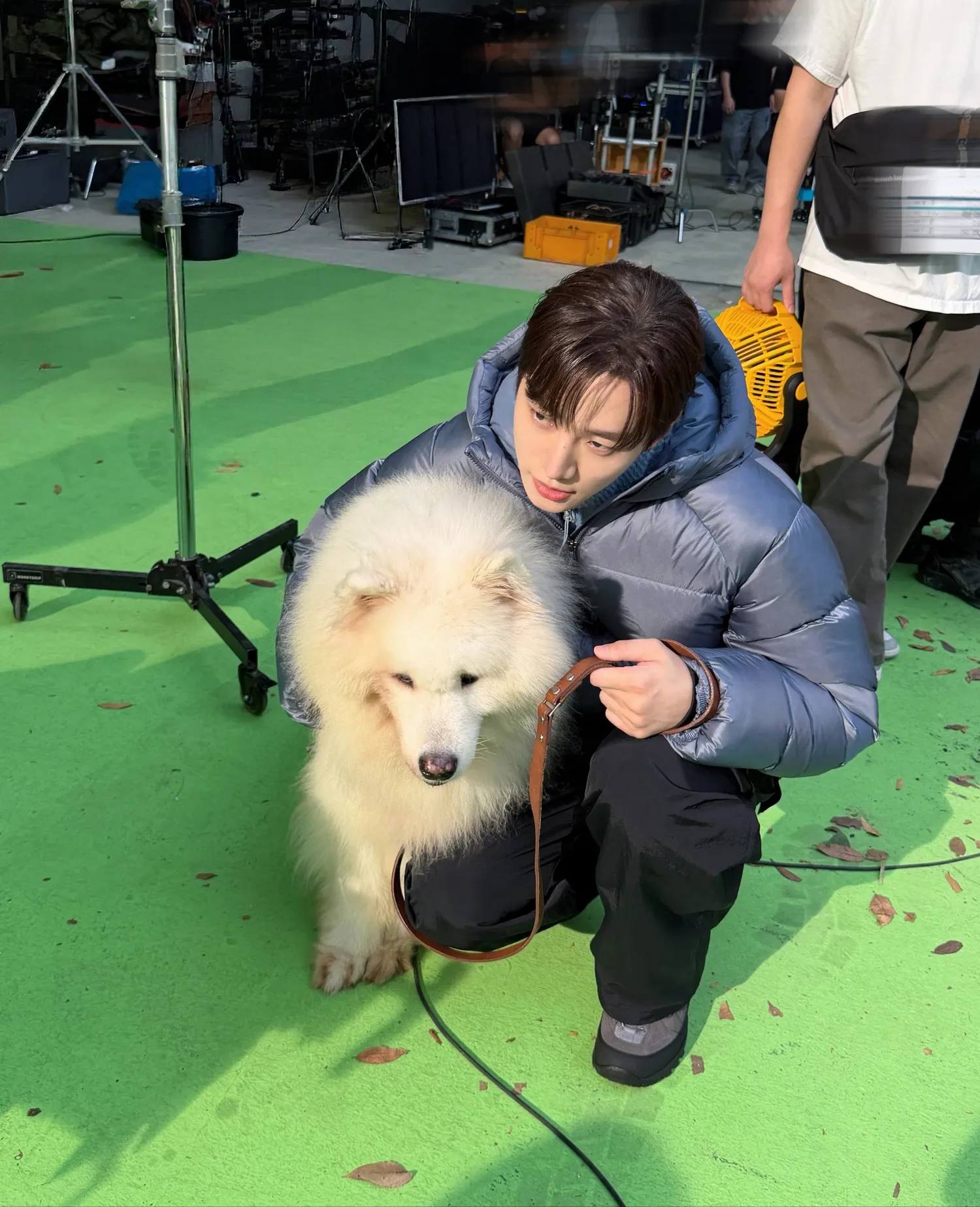 Cuplikan di balik layar dari Lee Junho
