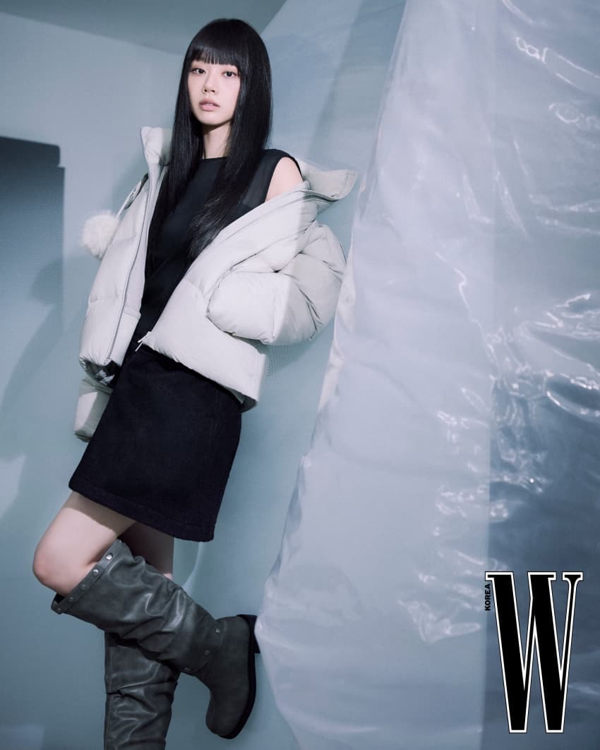 Behind-the-scenes cut of Hyeri