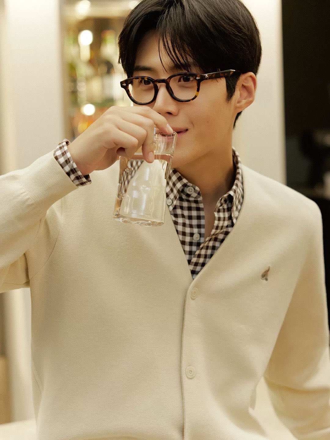 A moment captured by a fan of Kim Seonho