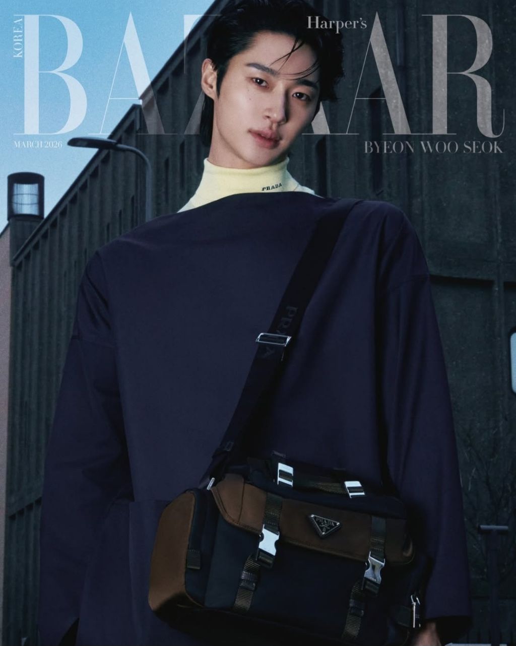 A moment captured by a fan of Byeon Wooseok