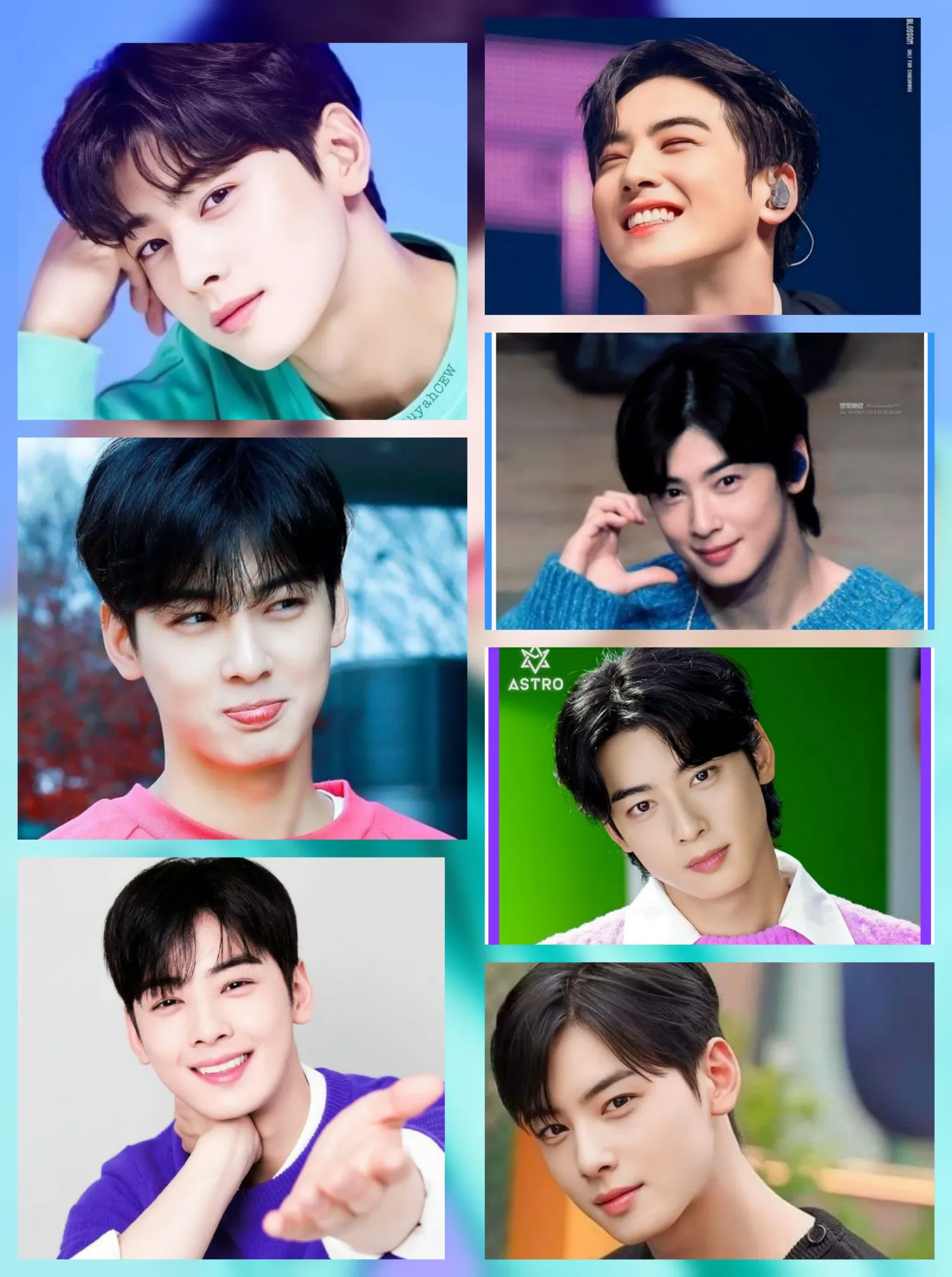 Recent activity shot of Cha Eunwoo