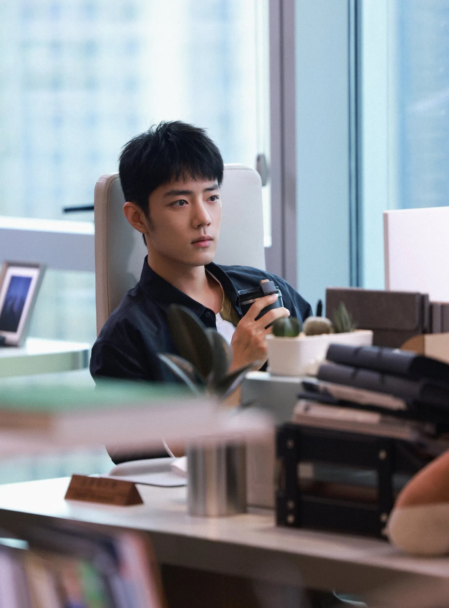 Behind-the-scenes cut of Xiao Zhan