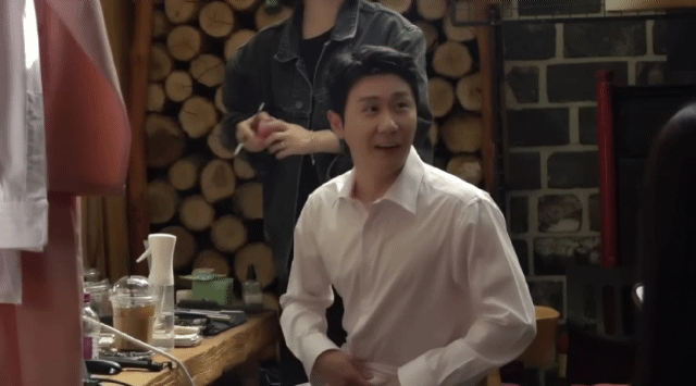 영탁의 비하인드 컷