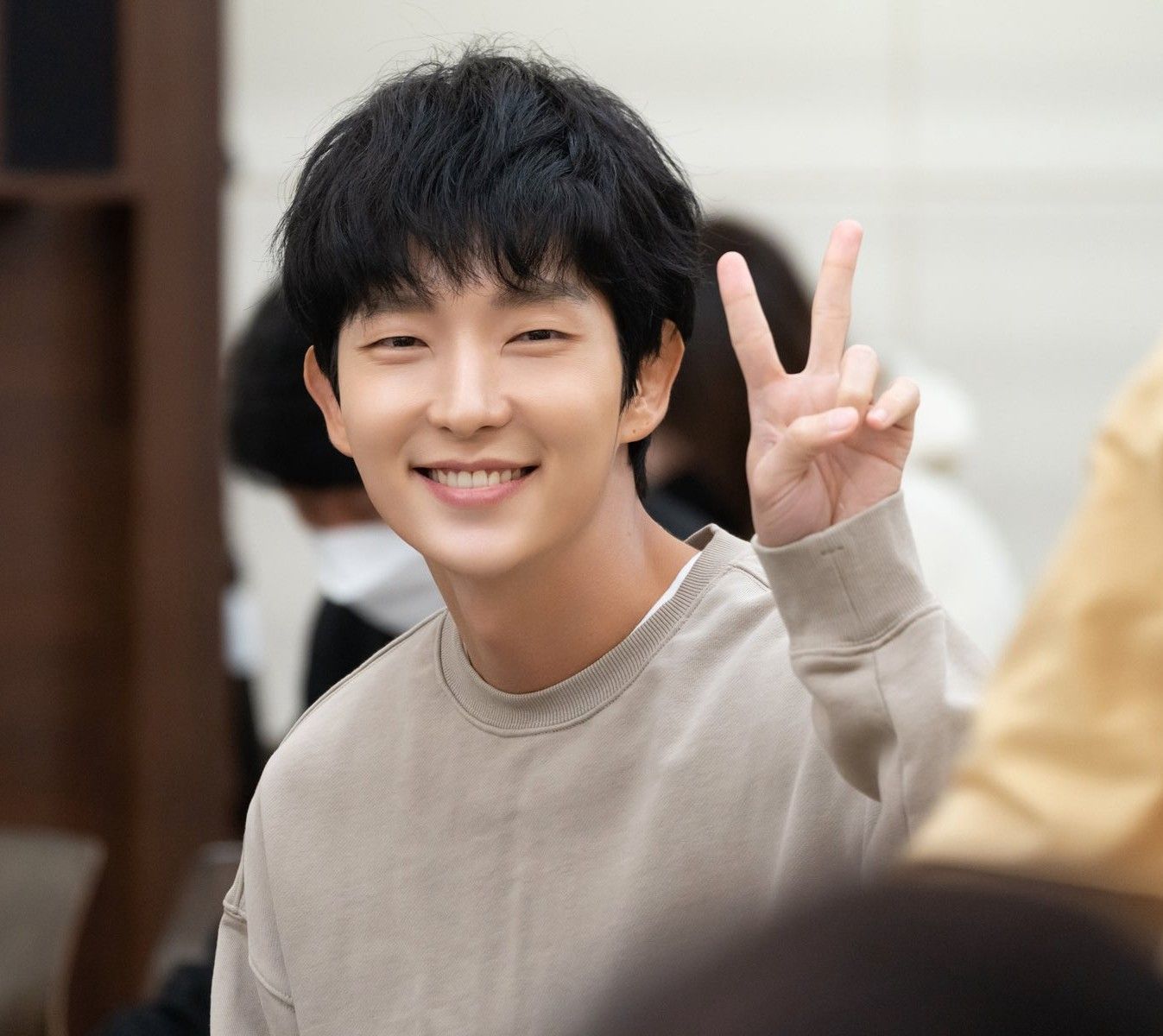 Momen yang diabadikan oleh penggemar Lee Joongi