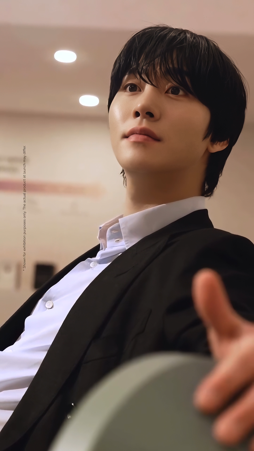 粉絲拍下的安孝燮瞬間