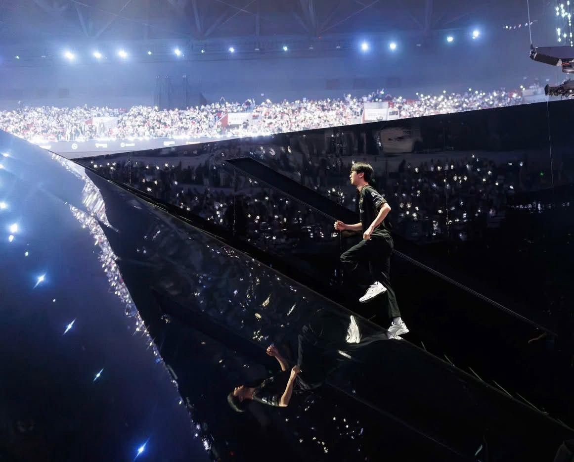 粉丝拍下的Doran瞬间