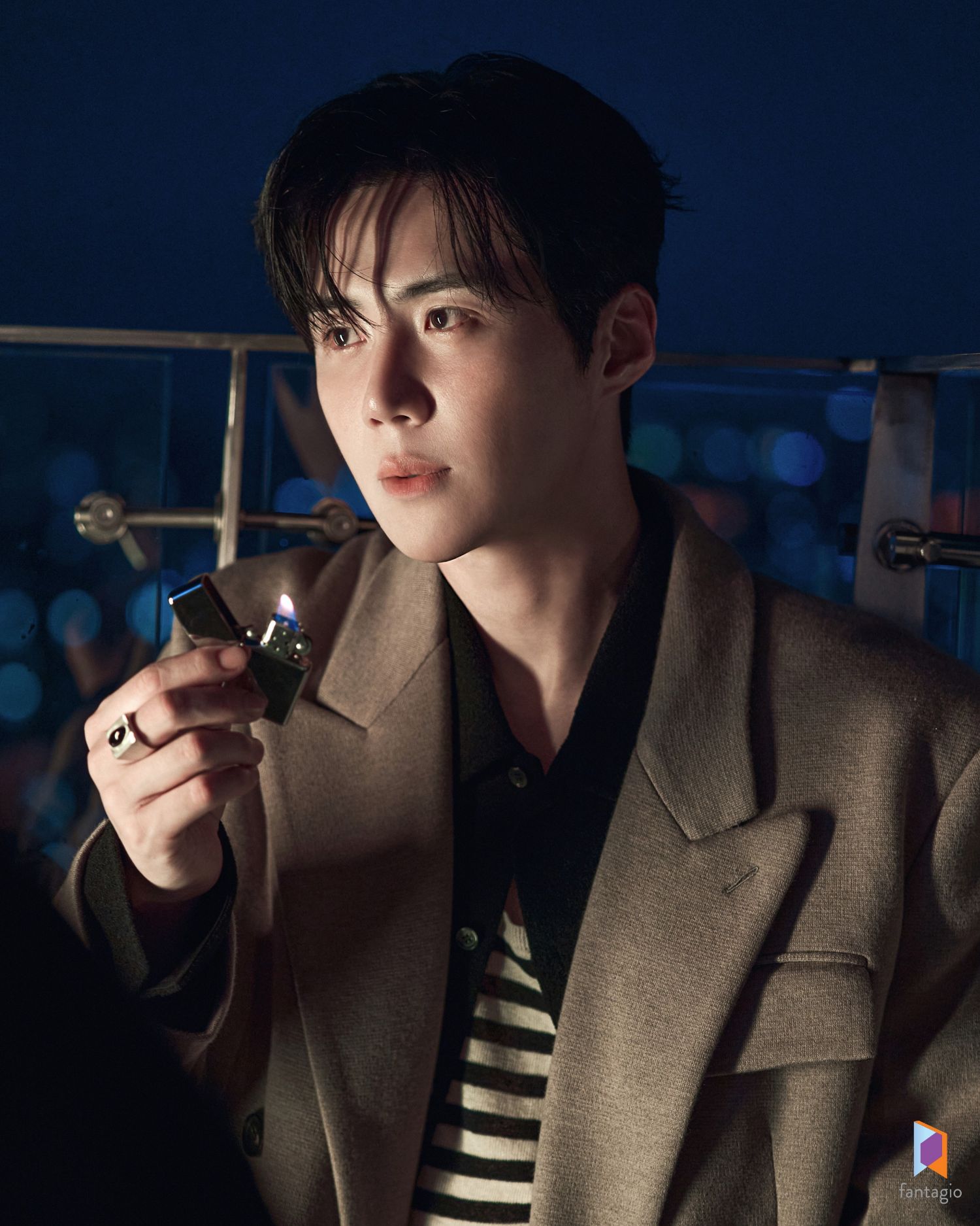 A moment captured by a fan of Kim Seonho