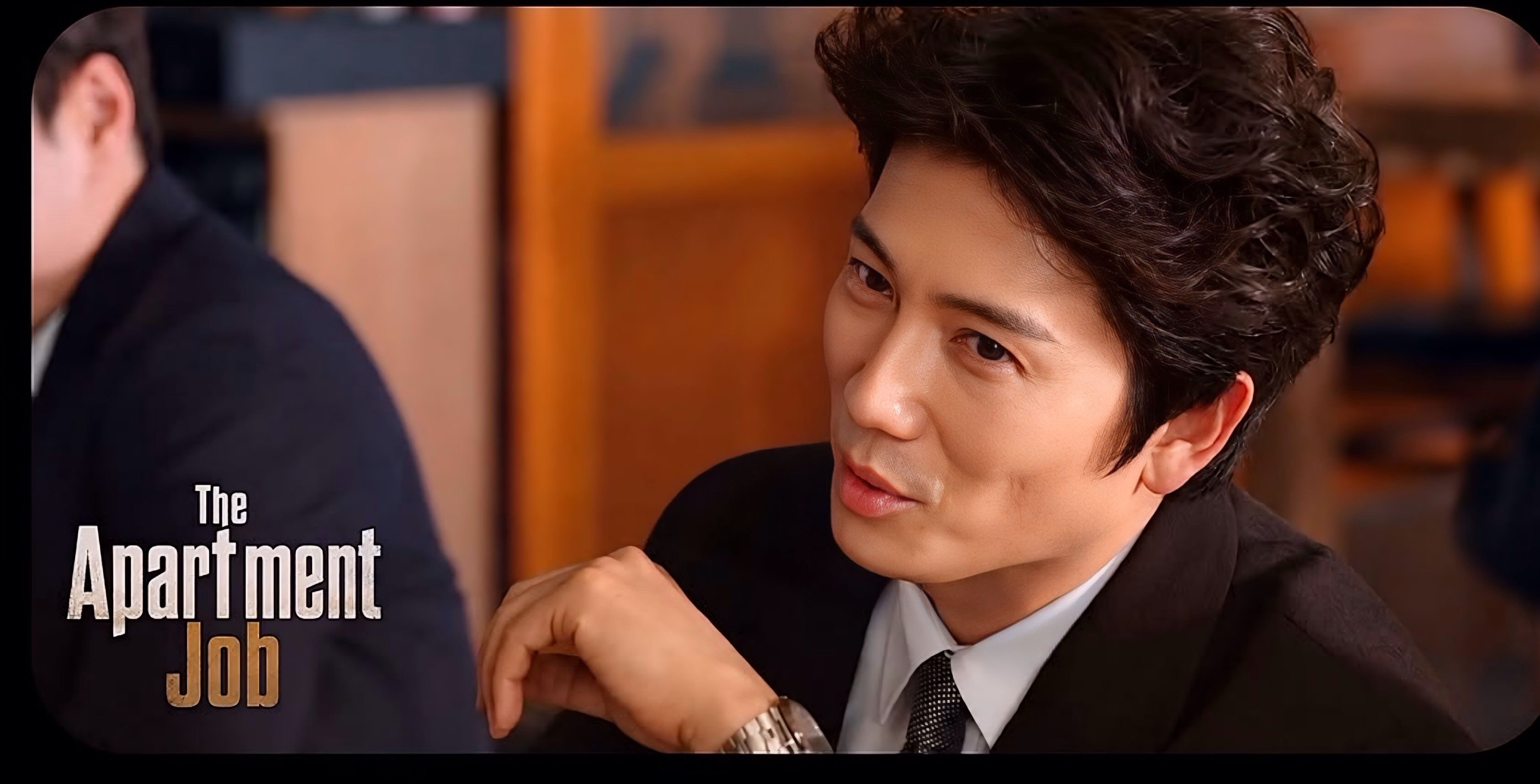 Behind-the-scenes cut of Ji Sung