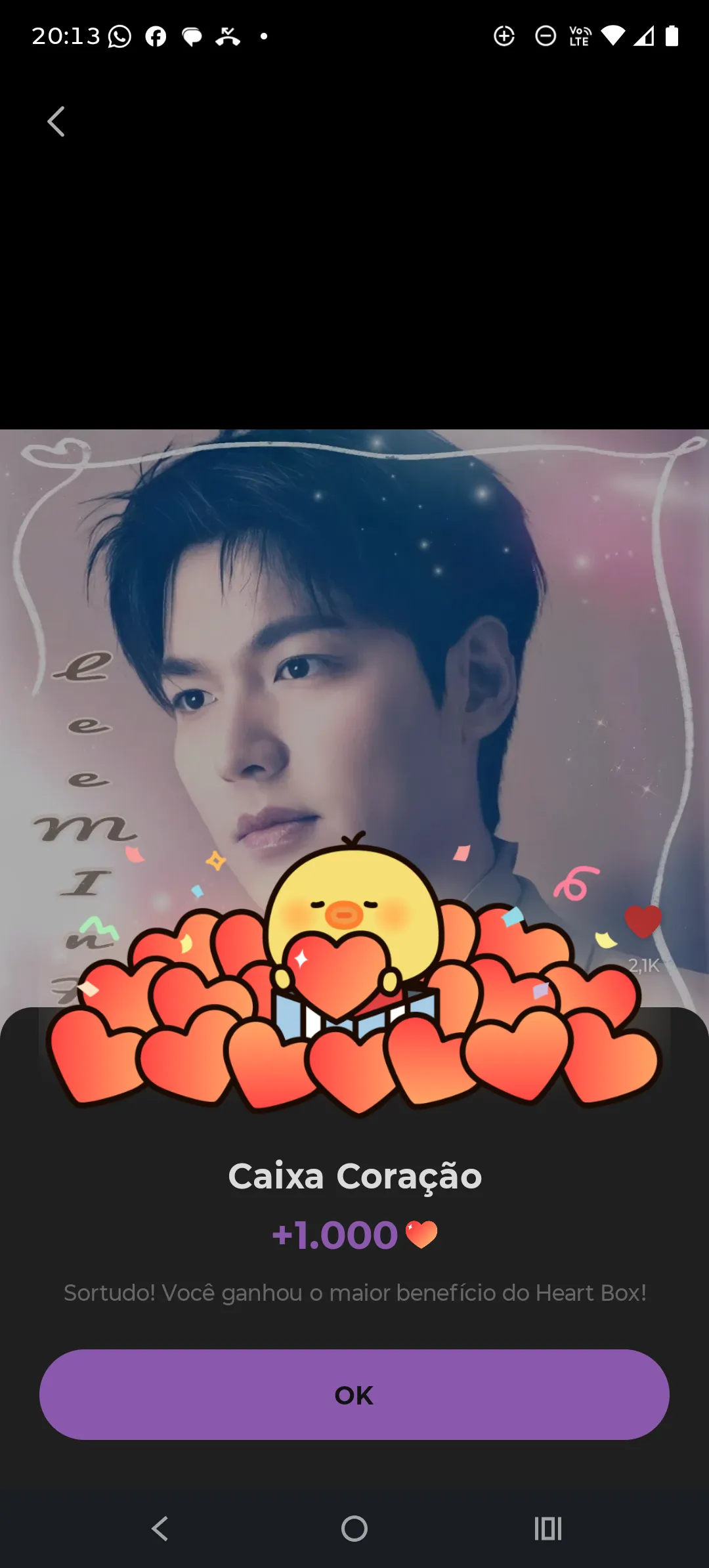 Representative background image loved by Lee Minho fandom