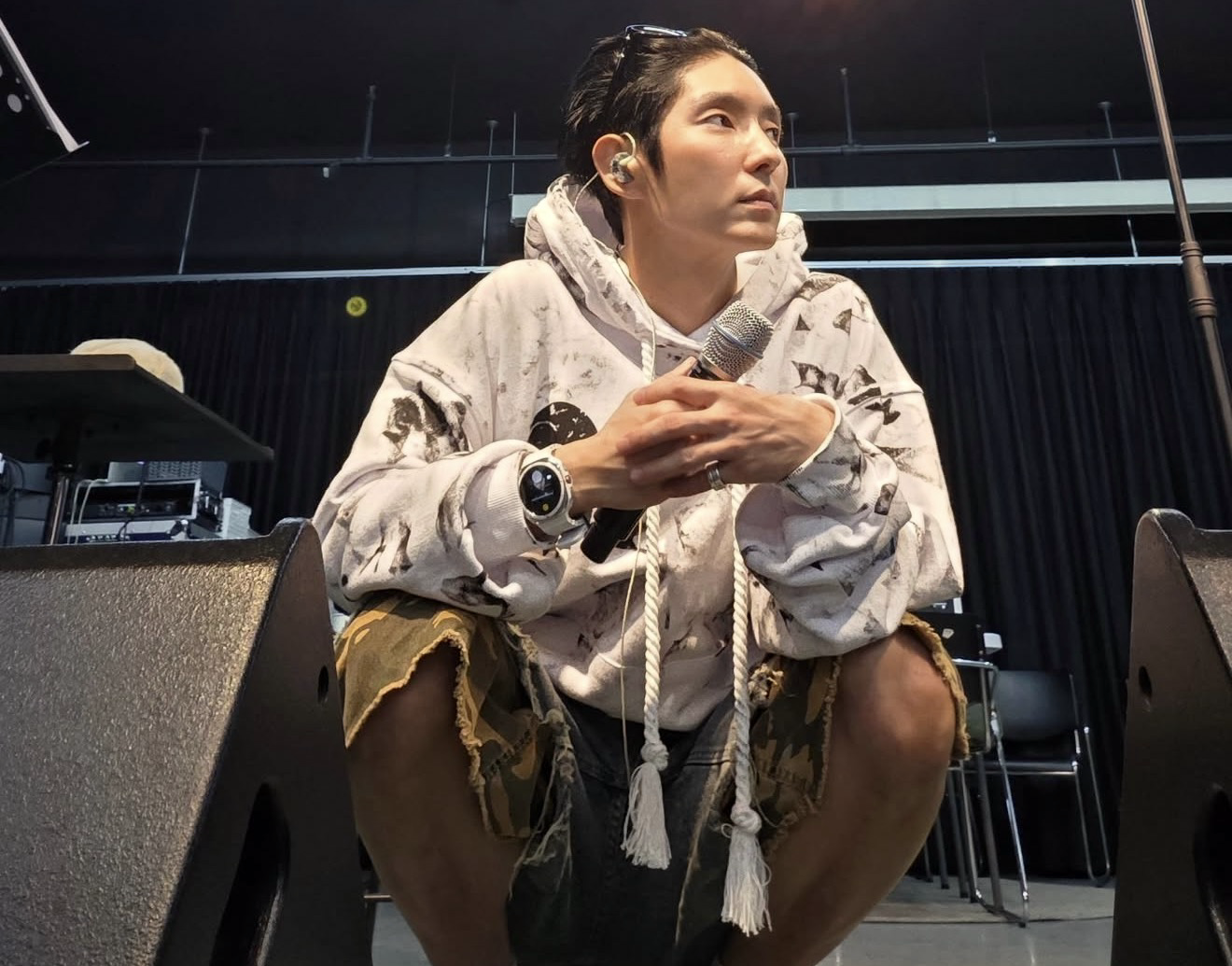 Recent activity shot of Lee Joongi