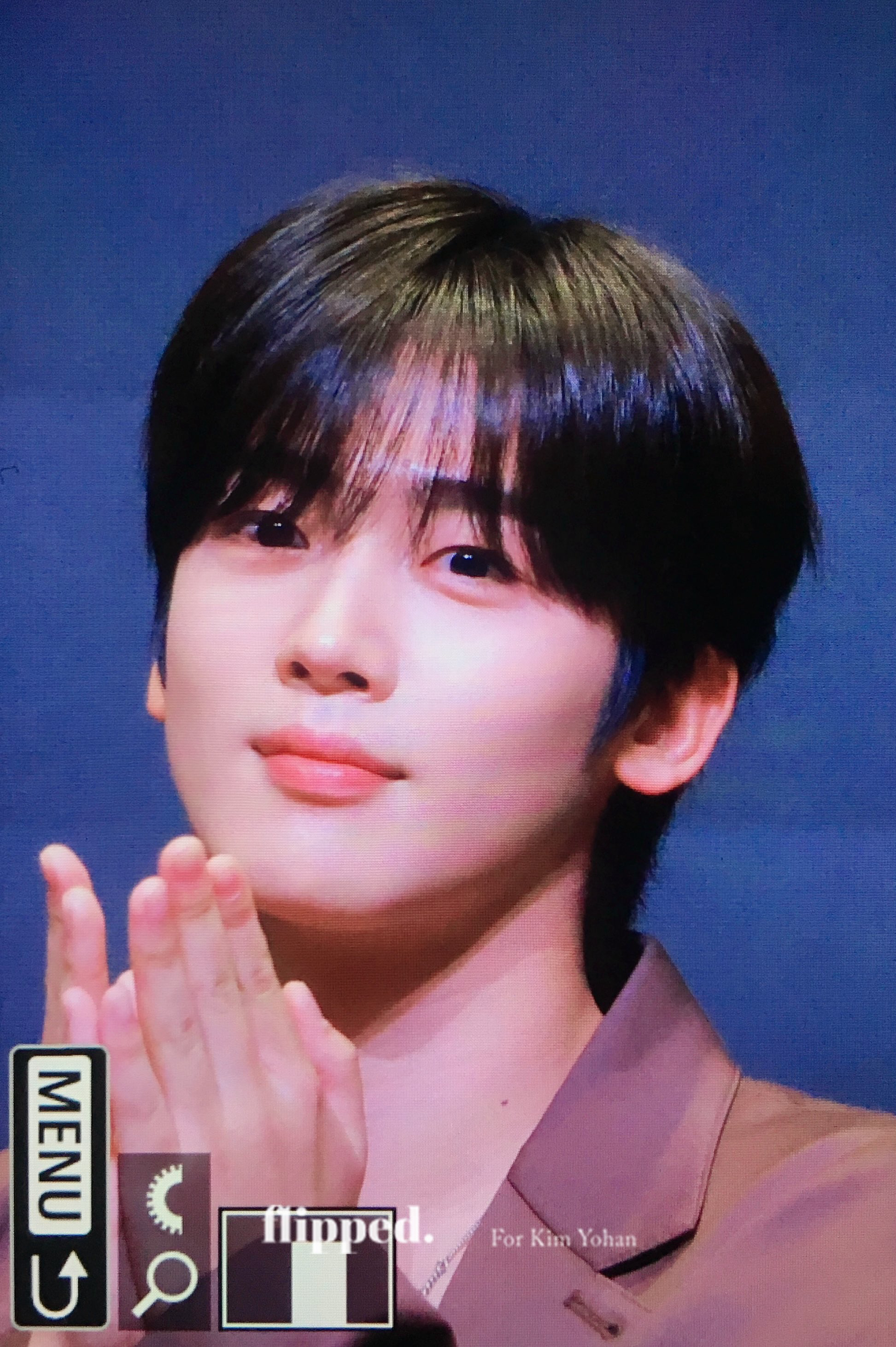 Behind-the-scenes cut of Kim Yohan