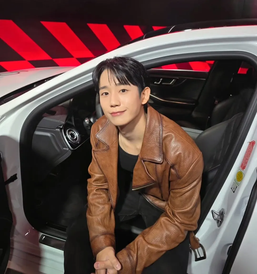 粉絲拍下的丁海寅瞬間