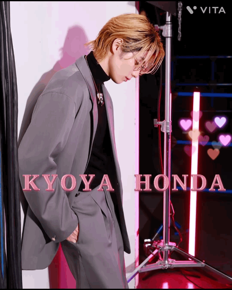 A moment captured by a fan of Kyoya Honda