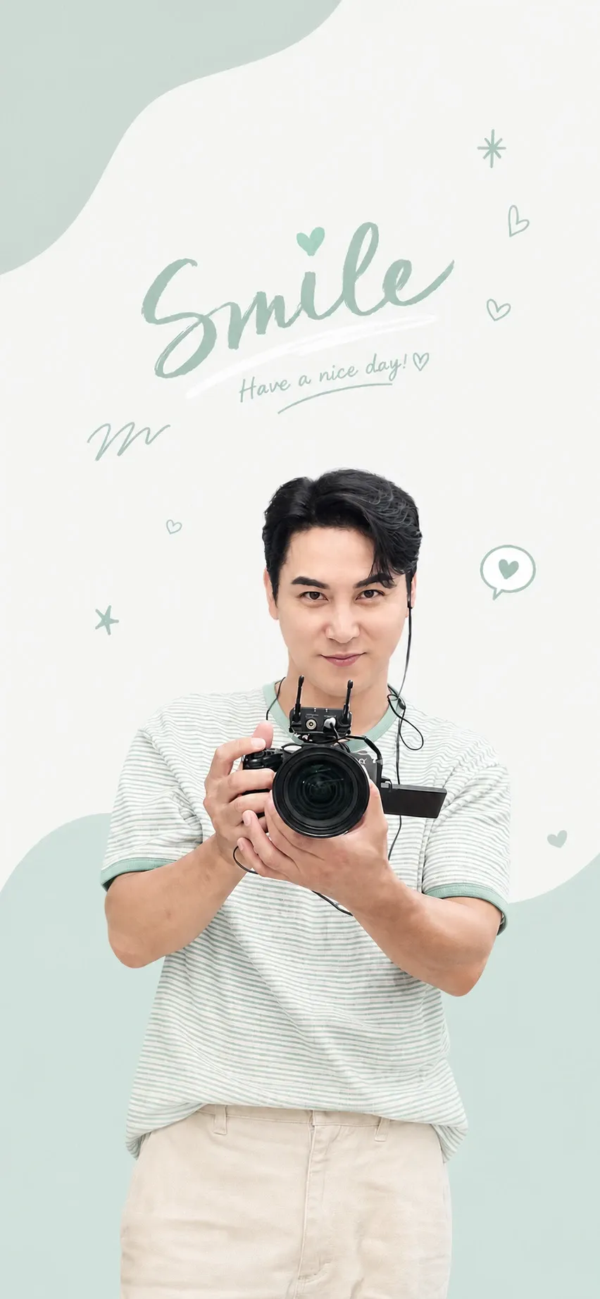 Behind-the-scenes cut of Jang Minho