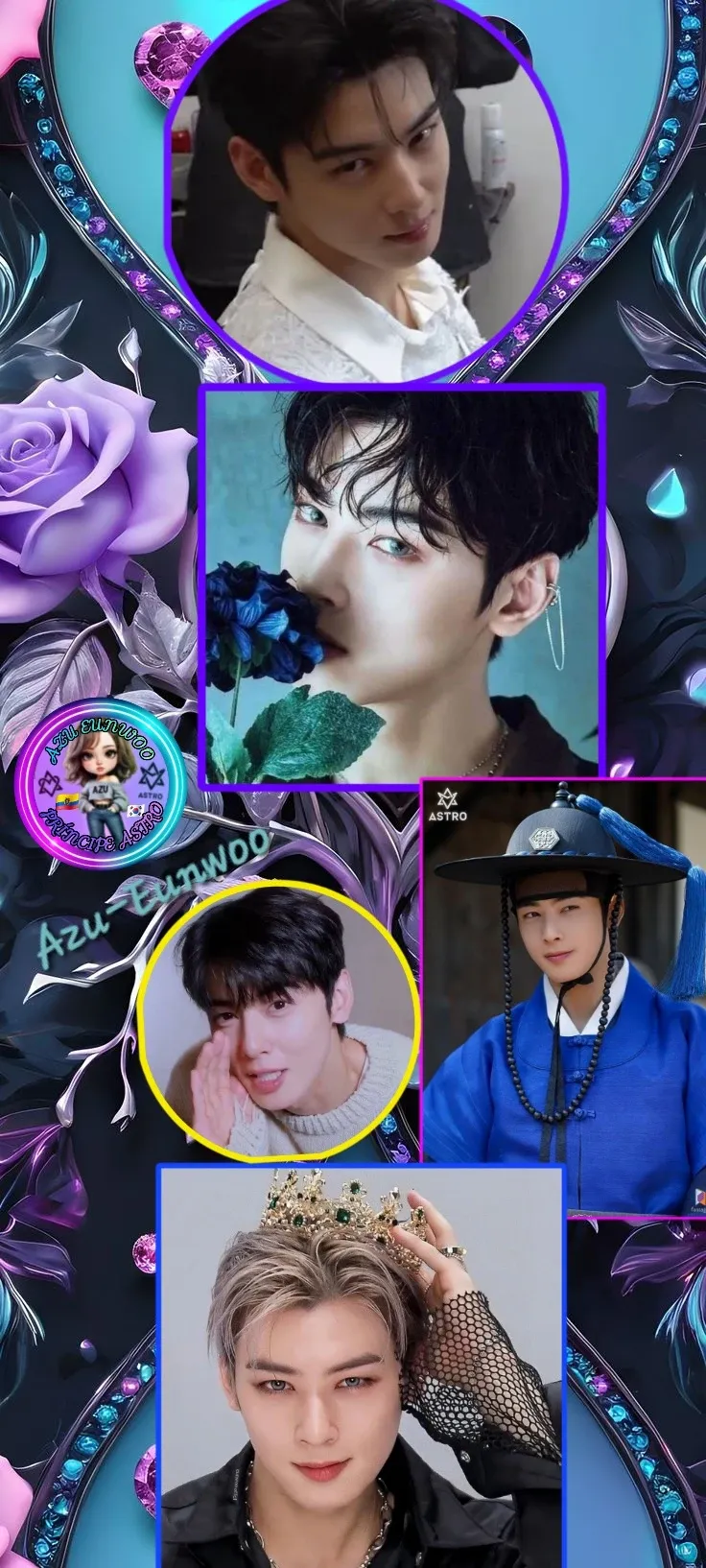 Behind-the-scenes cut of Cha Eunwoo