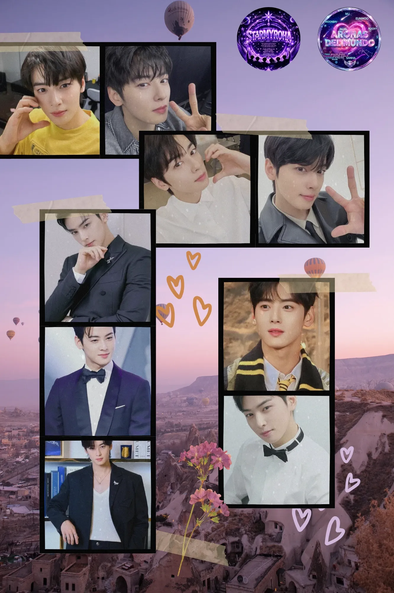 Behind-the-scenes cut of Cha Eunwoo