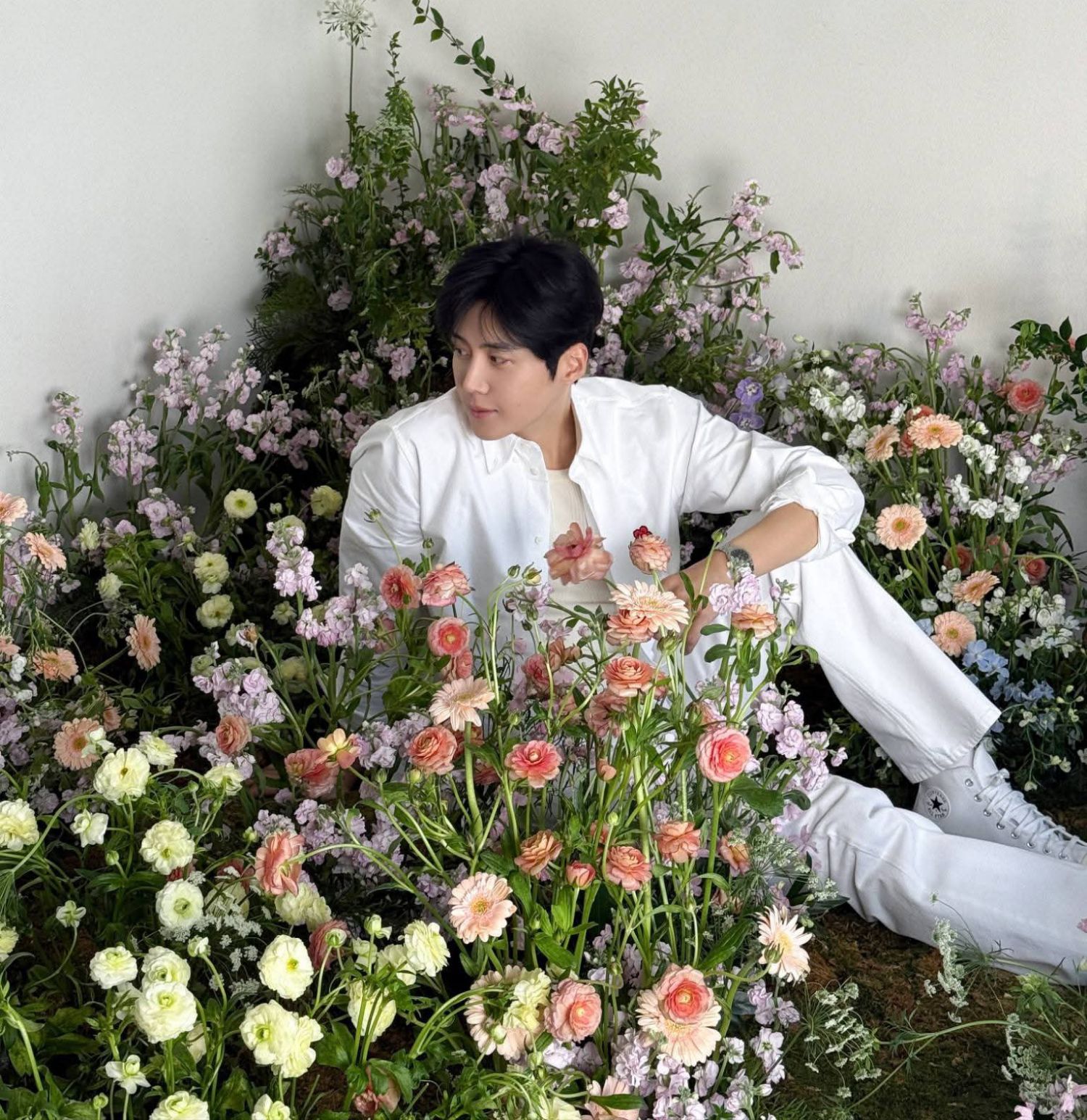 A moment captured by a fan of Kim Seonho