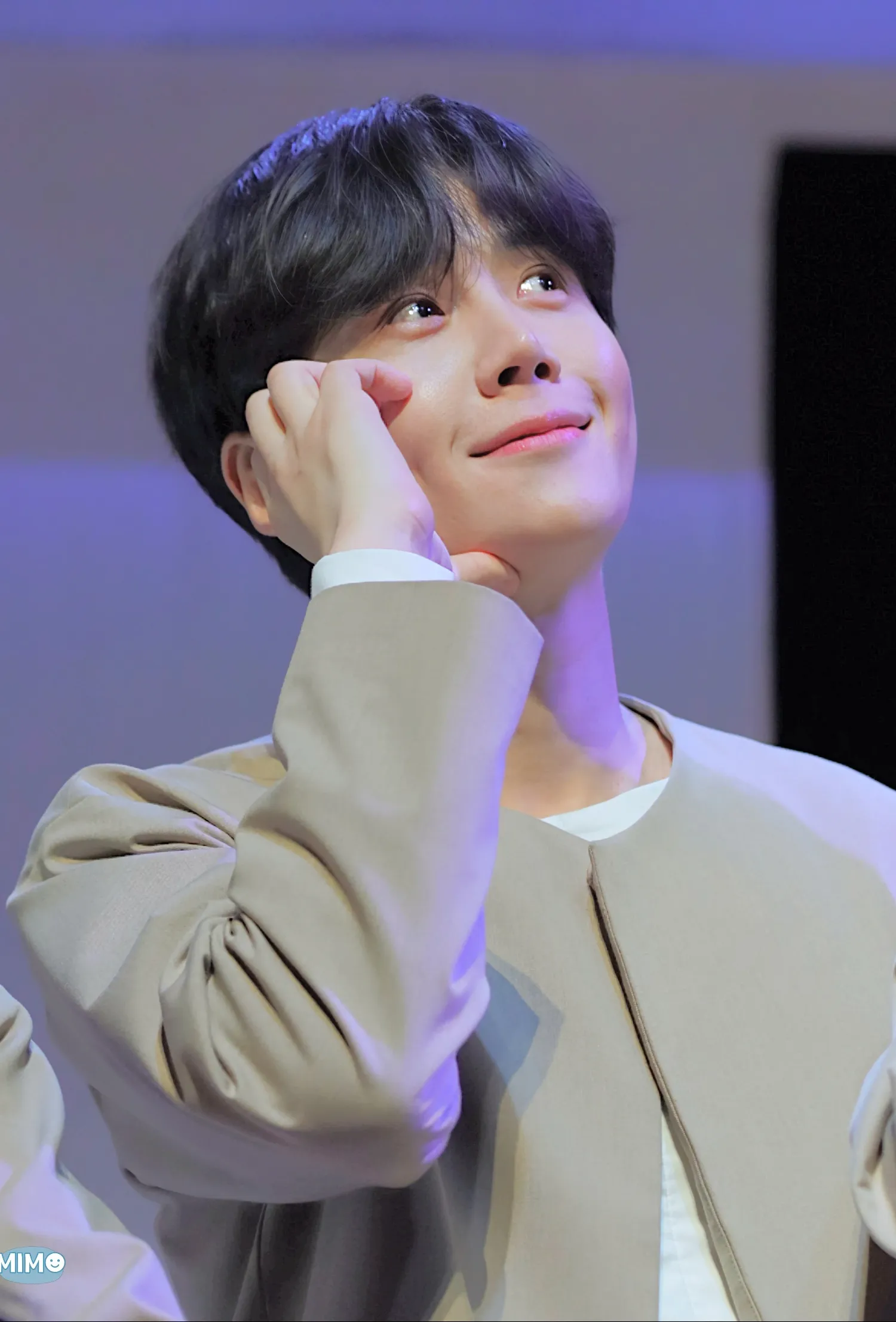 A moment captured by a fan of Kim Seonho