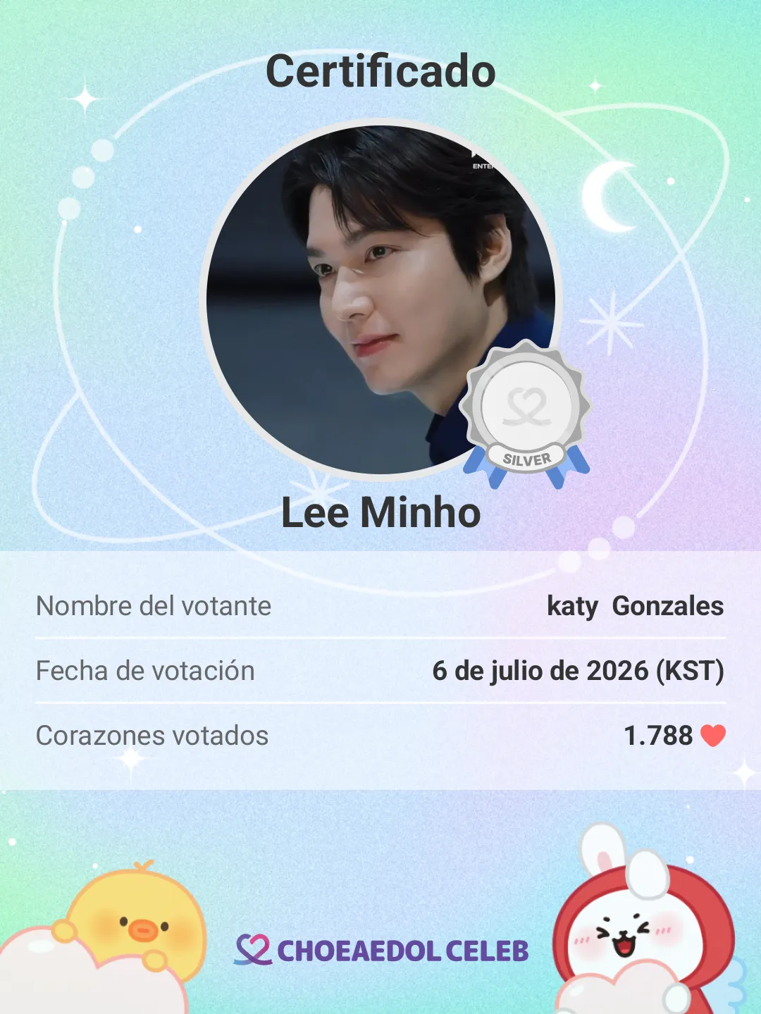 A moment captured by a fan of Lee Minho