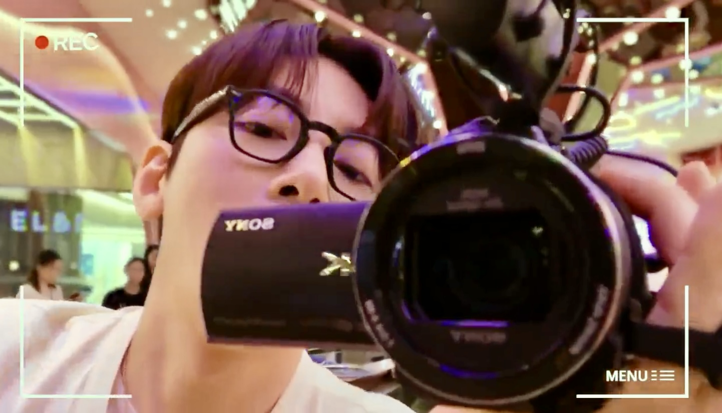 Behind-the-scenes cut of Ji Changwook