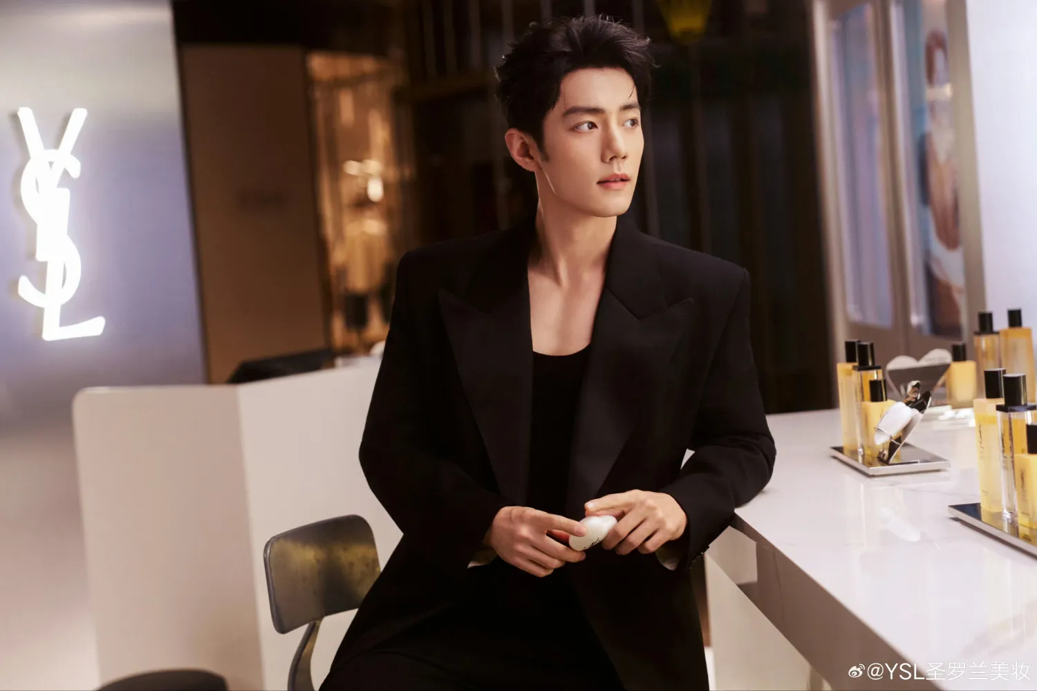 A moment captured by a fan of Xiao Zhan