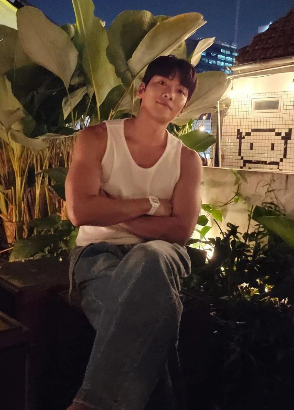 チ・チャンウクのビハインドカット