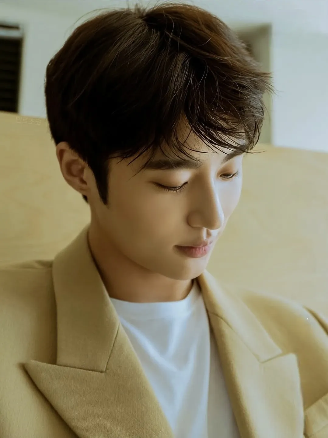 A moment captured by a fan of Byeon Wooseok