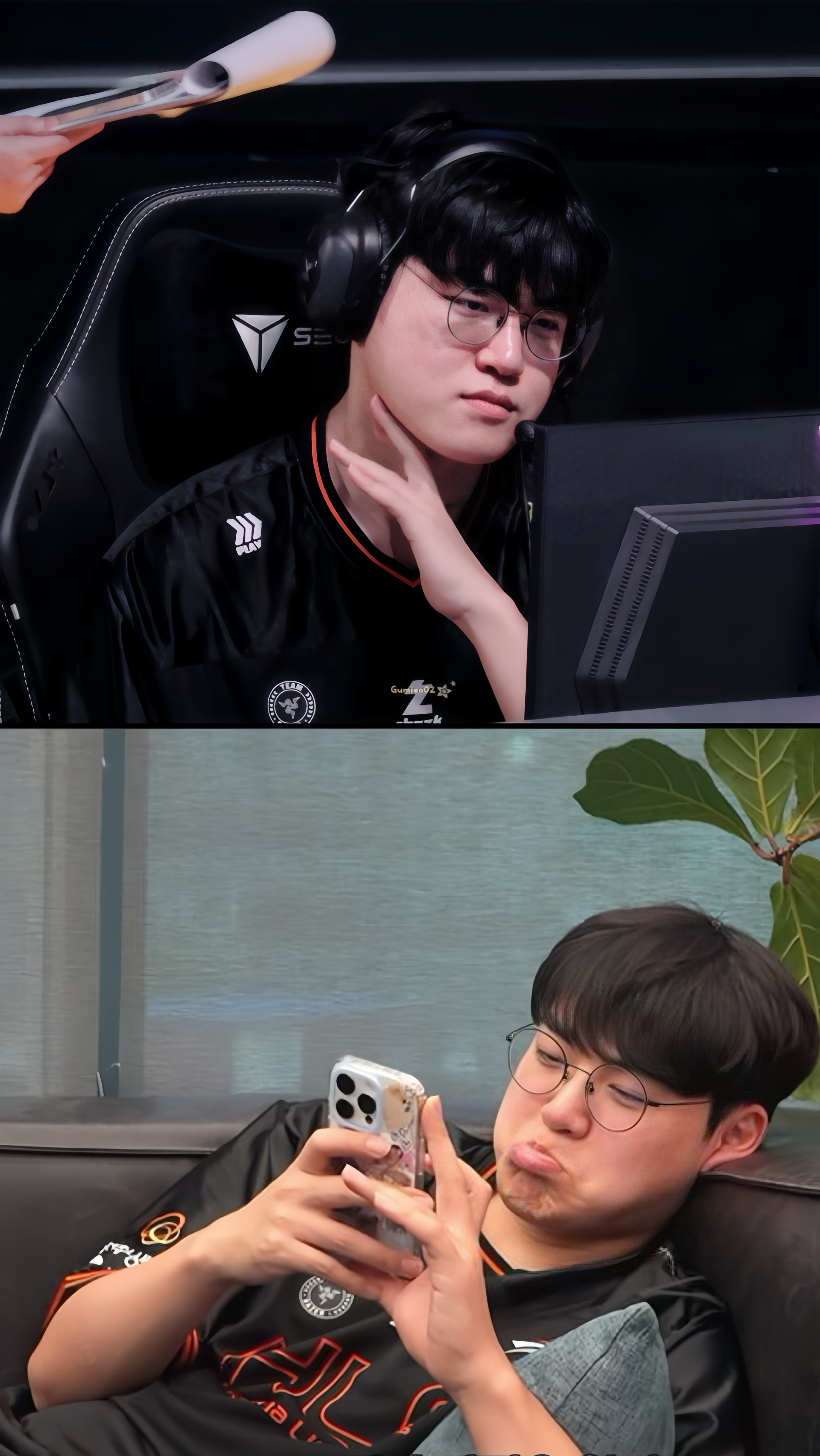 Representative background image loved by Gumayusi fandom