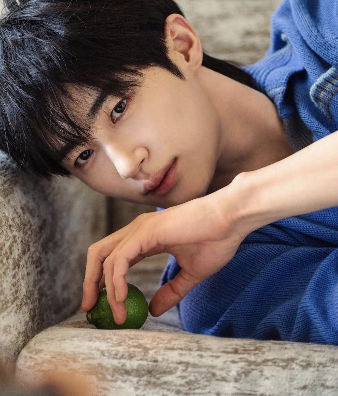 Recent activity shot of Byeon Wooseok